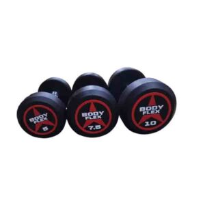 US1003 - Round Rubber Dumbbell (Pair)